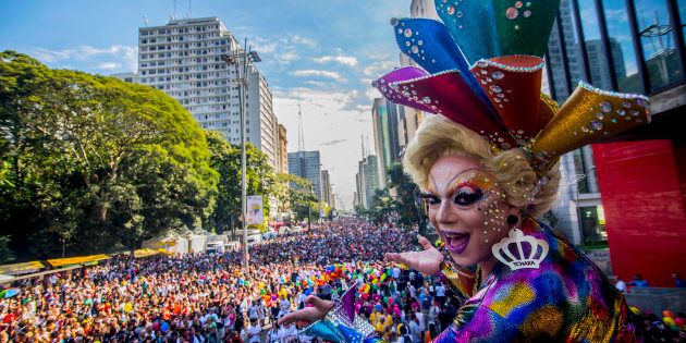 Junho é conhecido por ser o mês em que a população LGBT+ vai às ruas de diversas cidades no País em defesa dos seus direitos e em homenagem à comunidade. Foto: Getty Images.