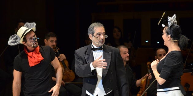 O concerto faz parte do projeto Aprendiz de Maestro, que integra o projeto Música pela Cura