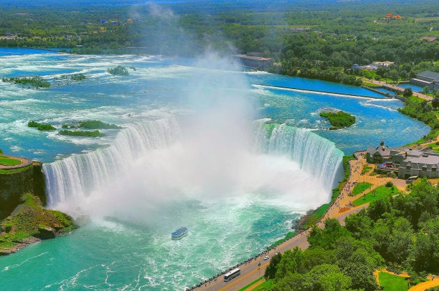 Cataratas do Niágara, no Canadá.
