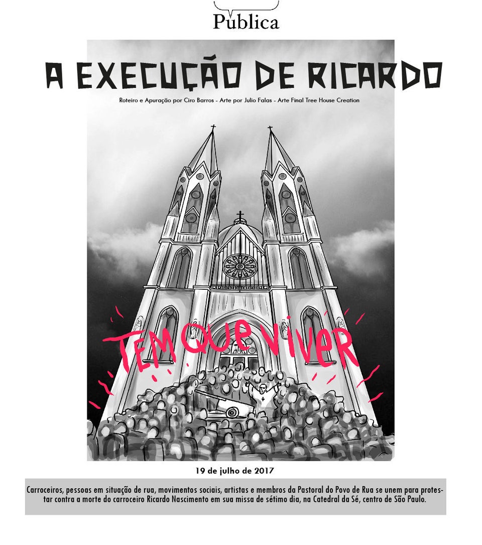 O dia em que Ricardo Silva, o Negão, foi executado pela PM de SP, em