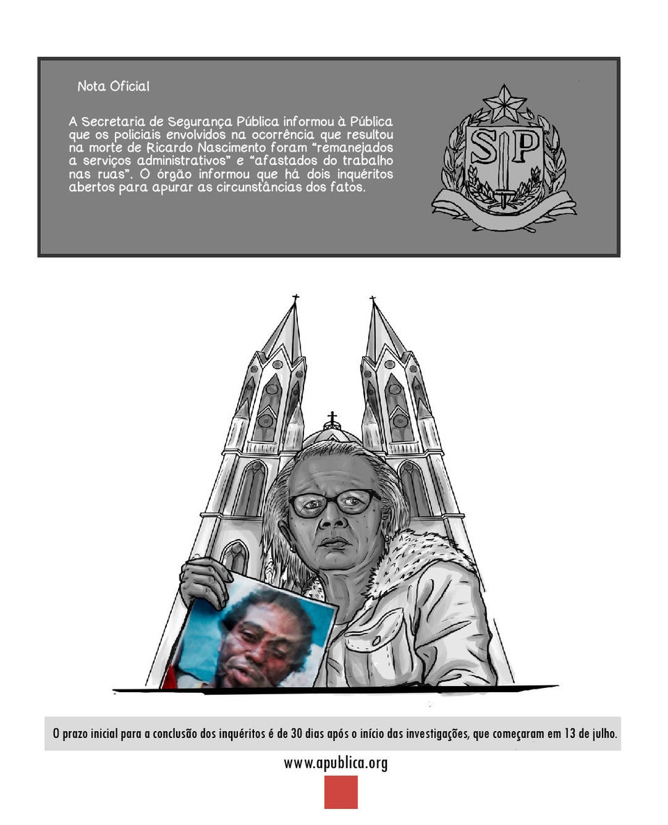 O dia em que Ricardo Silva, o Negão, foi executado pela PM de SP, em