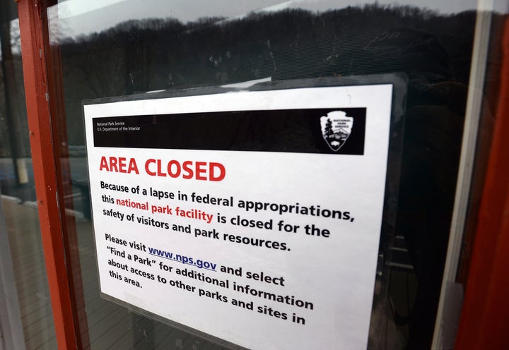 The Thurmond Train Depot in Fayette County, West Virginia, remained shut down for National Park Service tours on Wednesday du