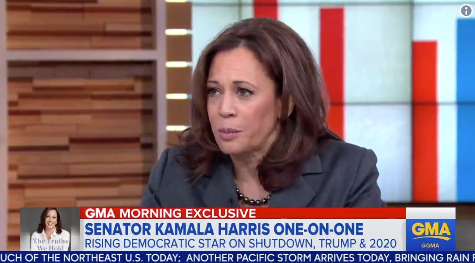 Kamala Harris Calls Border Wall Crisis An Emergency Of Trump's Own ...