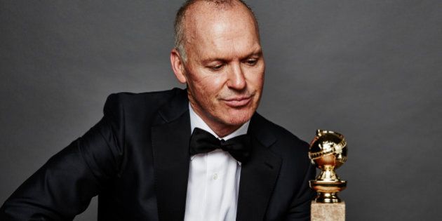 BEVERLY HILLS, CA - JANUARY 11: Michael Keaton poses for a portrait for People.com during the 72nd Annual Golden Globe Awards on January 11, 2015 in Beverly Hills, California. (Photo by Maarten de Boer/Getty Images)