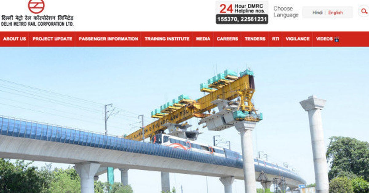 DMRC Website Redesign Adds Commuter-Friendly Features | HuffPost News
