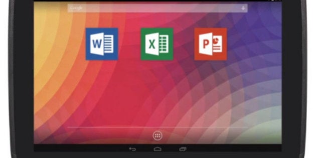 Tablets With Microsoft Office Already Installed Microsoft Office Suite Free On Android Tablets | HuffPost News