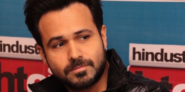 NEW DELHI, INDIA - NOVEMBER 26: Indian Bollywood actor Emraan Hashmi during an exclusive interview for promotion of his upcoming movie Ungli at HT House on November 26, 2014 in New Delhi, India. (Photo by Shivam Saxena/Hindustan Times via Getty Images)