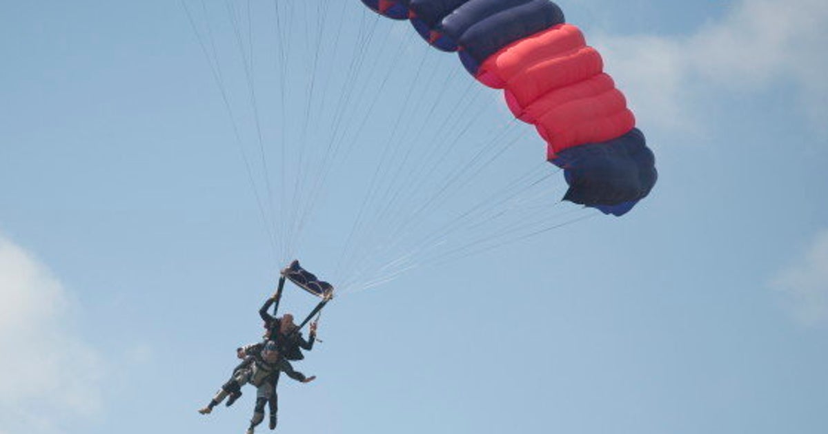 South African Woman Celebrates 100th Birthday With Skydive; Plans Shark ...