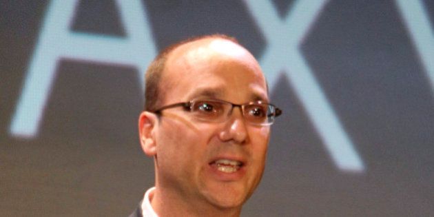 Google Vice President of Engineering Andy Rubin speaks to media about the new Samsung Galaxy S phone running Google's new operating system Android at the Samsung headquarters during a media launch Tuesday, June 8, 2010 in Seoul, South Korea. (AP Photo/Wally Santana)