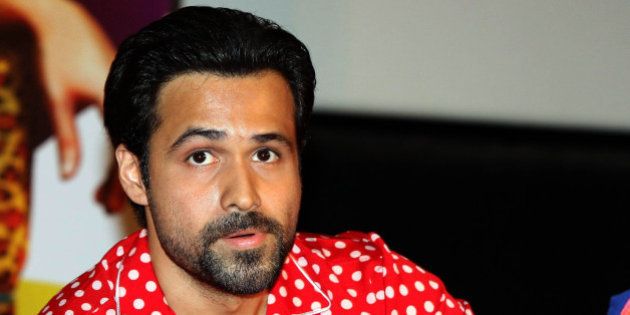 Indian Bollywood actor Emraan Hashmi poses for a photo during the promotion of upcoming comedy Hindi film âGhanchakkarâ in Mumbai on May 30, 2013. AFP PHOTO/ STR (Photo credit should read STRDEL/AFP/Getty Images)