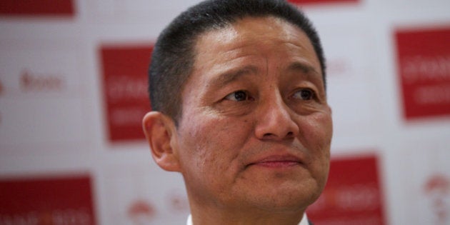 Jamling Tenzing Norgay, son of Tenzing Norgay attends a book signing for The Conquest of Everest book in London on May 29, 2013, on the 60th anniversary of Tenzing and Hillary's accent in 1953. AFP PHOTO / ANDREW COWIE (Photo credit should read ANDREW COWIE/AFP/Getty Images)