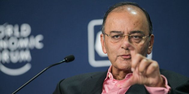 Arun Jaitley, Minister of Finance, Corporate Affairs and Defence of India at the World Economic Forum - India Economic Summit 2014 in New Delhi, Copyright by World Economic Forum / Benedikt von Loebell