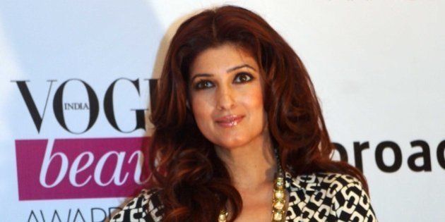 Indian Bollywood actress Twinkle Khanna attends the 2014 Vogue Beauty Awards in Mumbai on July 22, 2014. AFP PHOTO/STR (Photo credit should read STRDEL/AFP/Getty Images)