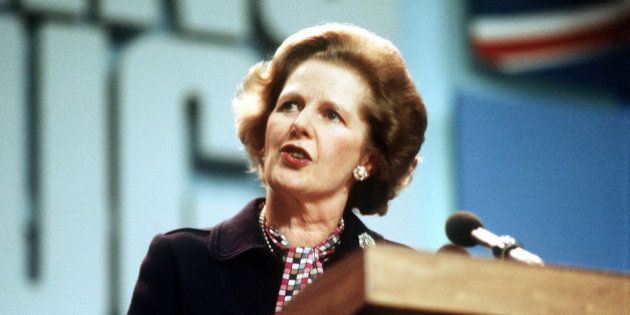 Embargoed to 0001 Monday March 3 File photo dated 12/10/1984 of Prime Minister Margaret Thatcher.