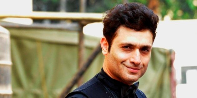 MUMBAI, INDIA NOVEMBER 28: Shiney Ahuja at the shoot of their upcoming movie Welcome Back in Mumbai.(Photo by Milind Shelte/India Today Group/Getty Images)