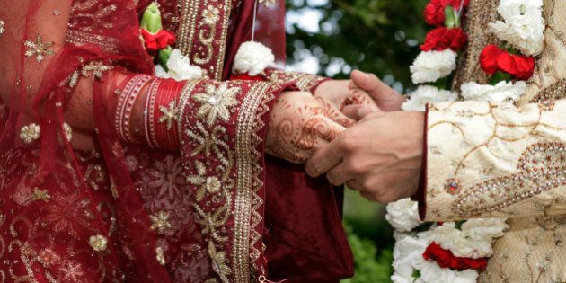 Henna, Indian, Bridal, Wedding, flower garland, sherwani, lahenga
