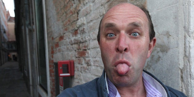 VENICE, ITALY - APRIL 21: English writer William Dalrymple poses for a portrait during 'Incroci di civilta', the Venice Literary Festival on April 21, 2012 in Venice, Italy. (Photo by Barbara Zanon/Getty Images)