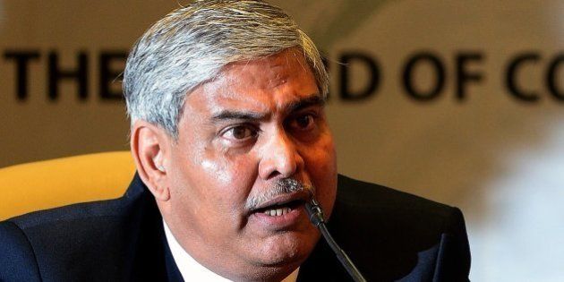 Board of Control for Cricket in India (BCCI) president Shashank Manohar speaks after taking charge at the Indian cricket board's headquarters at the Wankhede stadium in Mumbai on October 4, 2015. Manohar became the new BCCI chief at a special general meeting on October 4, after the last BCCI chief Jagmohan Dalmiya, 75, died in September. AFP PHOTO / INDRANIL MUKHERJEE (Photo credit should read INDRANIL MUKHERJEE/AFP/Getty Images)