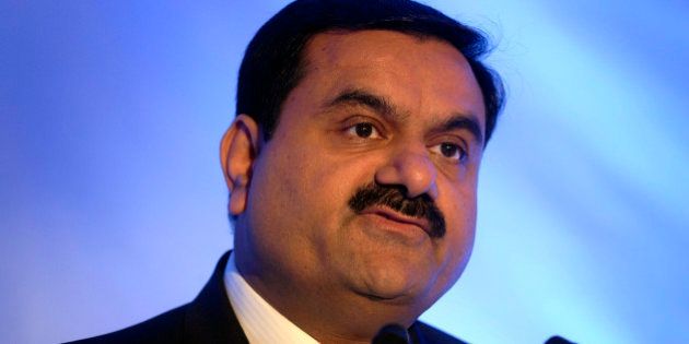 MUMBAI, INDIA FEBRUARY 23: Gautam Adani, Chairman of the Adani Group during a press conference at a press conference in Mumbai to unveil the companys new global corporate brand identity and logo on February 23, 2012 in Mumbai, India. (Photo by Abhijit Bhatlekar/Mint via Getty Images)