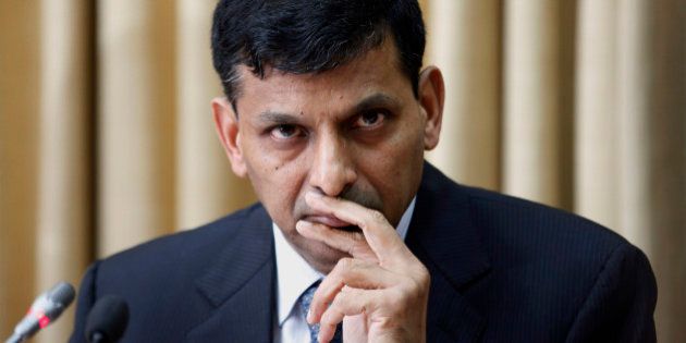 Newly appointed Reserve Bank of India (RBI) Governor Raghuram Rajan attends a press conference at the RBI headquarters in Mumbai, India, Wednesday, Sept. 4, 2013. (AP Photo/Rajanish Kakade)
