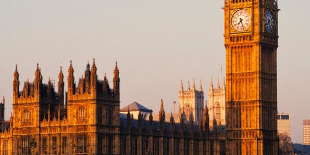 Big Ben and the Houses of Parliament at sunrise