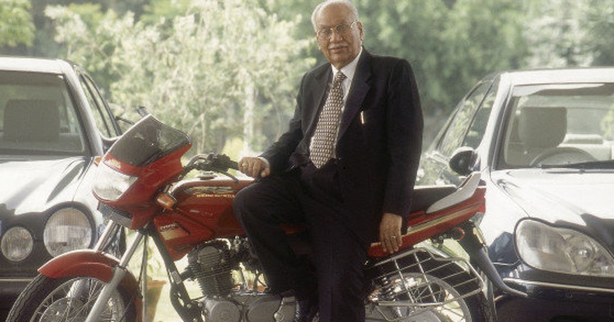 Hero MotoCorp Chairman Brijmohan Lall Munjal Dies At 92 After Brief
