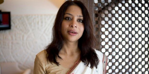 MUMBAI, INDIA - APRIL 18: Indrani Mukerjea, Founder & CEO, INX Media Pvt. Ltd. and Chairperson, INX News Pvt. Ltd. poses for a profile shoot on April 18, 2008 in Mumbai, India. (Photo by Madhu Kapparath/Mint via Getty Images)
