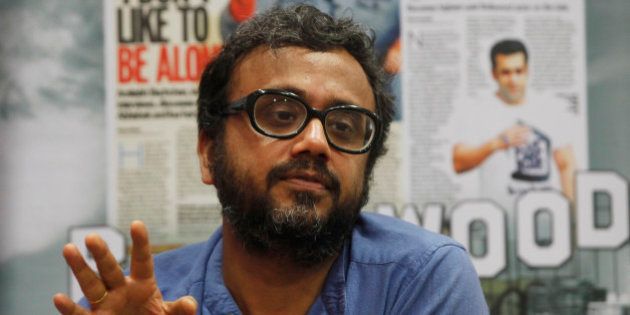 MUMBAI, INDIA - APRIL 1: (Editors Note: This is an exclusive shoot of Hindustan Times) Bollywood film director Dibakar Banerjee at the Fever office for the promotion of his film Detective Byomkesh Bakshy on April 1, 2015 in Mumbai, India. (Photo by Vidya Subramanian/Hindustan Times via Getty Images)