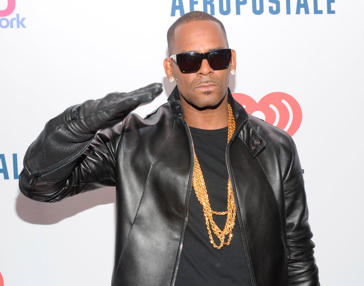 R. Kelly attends the Z-100 New York Jingle Ball on Dec. 13, 2013, in Madison Square Garden in New York City. 