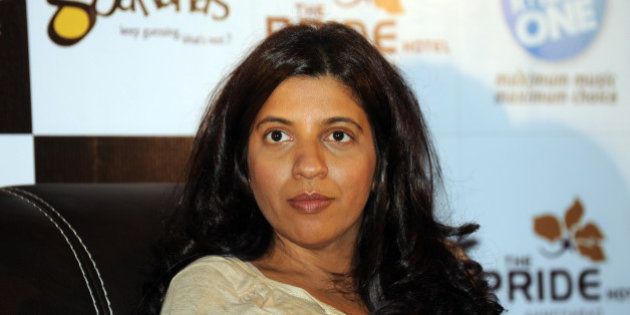 Indian Bollywood director of Hindi film 'Zindagi Na Milegi Dobara' Zoya Akhtar attends a promotional event for the release of the new Hindi film,in Ahmedabad on July 8, 2011. The film's cast along with the producers are currently on a Mumbai to Delhi promotional tour for the new movie. AFP PHOTO / Sam PANTHAKY (Photo credit should read SAM PANTHAKY/AFP/Getty Images)
