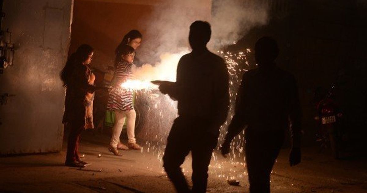 Fireworks Choked Delhi With Air, Noise Pollution This Diwali | HuffPost ...