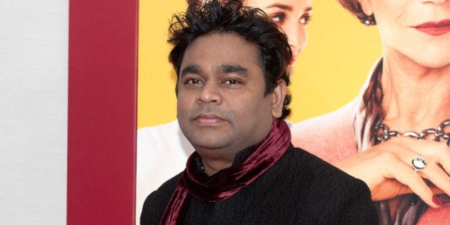 NEW YORK, NY - AUGUST 04: Composer A.R. Rahman attends 'The Hundred-Foot Journey' New York premiere at the Ziegfeld Theater on August 4, 2014 in New York City. (Photo by D Dipasupil/FilmMagic)