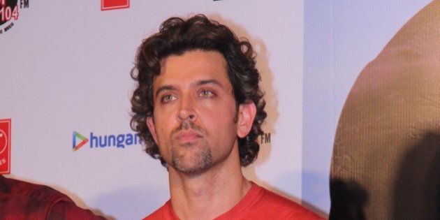 MUMBAI, INDIA - SEPTEMBER 1: Bollywood actor Hrithik Roshan during the launch of Dheere Dheere se, music video recreated by Yo Yo Honey Singh on September 1, 2015 in Mumbai, India. The song chosen is from the 1990 film Aashiqui. (Photo by Pramod Thakur/Hindustan Times via Getty Images)