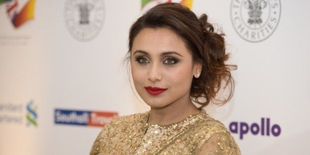 Bollywood actress Rani Mukerji attends the British Asian Trust dinner in central London on February 3, 2015. Prince Charles was joined by more than 300 guests at a Dinner to support the British Asian Trust's work in empowering disadvantaged people in South Asia to transform their lives. AFP PHOTO / LEON NEAL / POOL (Photo credit should read LEON NEAL/AFP/Getty Images)
