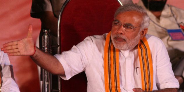 Narendra Modi, the chief minister of Gujarat state, is a divisive figure who is accused by many of having masterminded the anti-Muslim riots in 2002