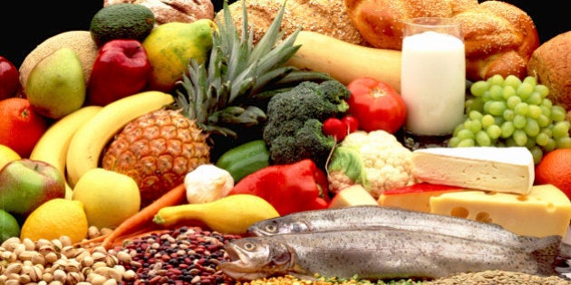 Daily serving of fruit and vegetables and meat