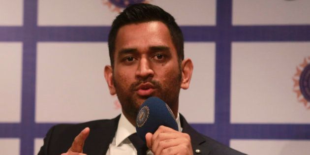 Indiaâs captain Mahendra Singh Dhoni speaks during a press conference ahead of the teamâs departure for the limited-overs cricket tour of Australia, in Mumbai, India, Tuesday, Jan.5, 2016. India is scheduled to play five one-day internationals and three Twenty20 games during the series that begins Jan. 12. (AP Photo/Rafiq Maqbool)