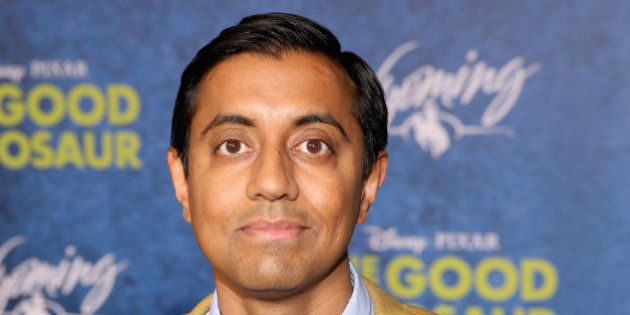 HOLLYWOOD, CA - NOVEMBER 17: 'Sanjay's Super Team' Director Sanjay Patel attends the World Premiere Of Disney-Pixar's THE GOOD DINOSAUR at the El Capitan Theatre on November 17, 2015 in Hollywood, California. (Photo by Jesse Grant/Getty Images for Disney)