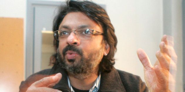 Indian filmmaker and now theater director Sanjay Leela Bhansali answers a question during an interview with The Associated Press in Paris, Tuesday March 18, 2008.