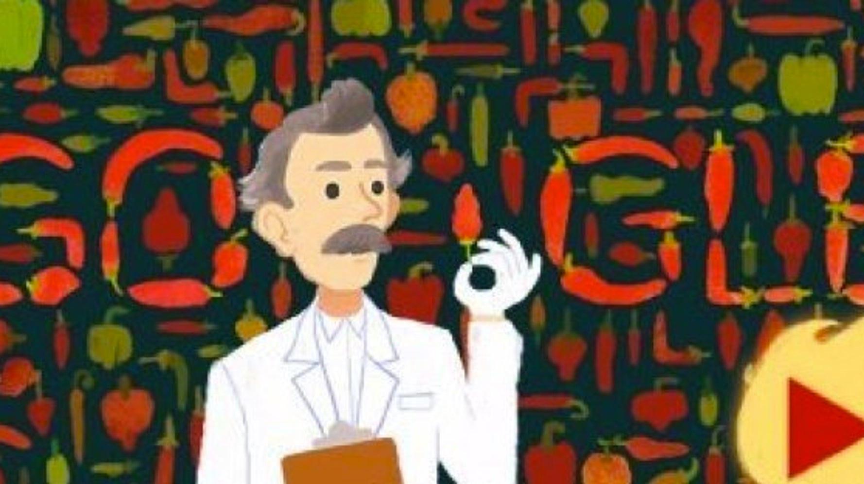 Game Google Doodle Hot Pepper Capsaicin Habanero Pepper Scoville - Main Image