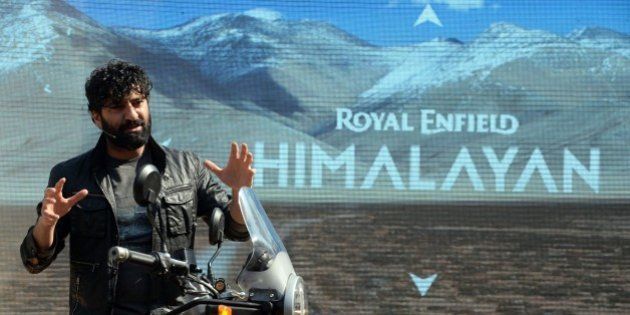 Royal Enfield MD & CEO Siddhartha Lal interacts with media while introducing new motorcycle 'Himalayan' in New Delhi on February 2, 2016. Royal Enfield introduced purpose-built motorcycle 'Himalayan' for adventure and touring in the Himalayas powered by a new 411 cc engine. AFP PHOTO / Prakash SINGH / AFP / PRAKASH SINGH (Photo credit should read PRAKASH SINGH/AFP/Getty Images)