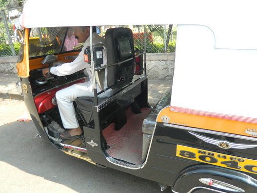 Rickshaw with Tablet
