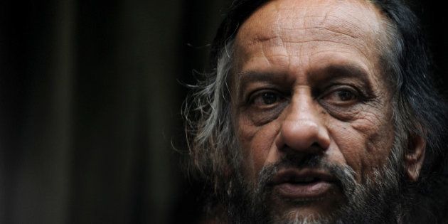 Director General of the Energy and Resources Institute (TERI) R.K. Pachauri addresses mediapersons in New Delhi on January 23, 2010. The head of the UN's climate science panel said January 23 that a doomsday prediction about the fate of Himalayan glaciers was 'a regrettable error.' Pachauri, chairman of the Nobel-winning Intergovernmental Panel on Climate Change (IPCC) said in an emailed statement to media outlets that the mistake arose out of 'established procedures not being diligently followed.' AFP PHOTO/ MANAN VATSYAYANA (Photo credit should read MANAN VATSYAYANA/AFP/Getty Images)