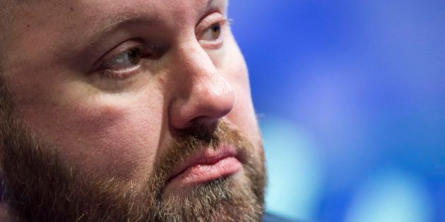 Marc Andreessen, co-founder and general partner of Andreessen Horowitz, listens during the 2015 Fortune Global Forum in San Francisco, California, U.S., on Tuesday, Nov. 3, 2015. The forum gathers Global 500 CEO's and innovators, builders, and technologists from some of the most dynamic, emerging companies all over the world to facilitate relationship building at the highest levels. Photographer: David Paul Morris/Bloomberg via Getty Images