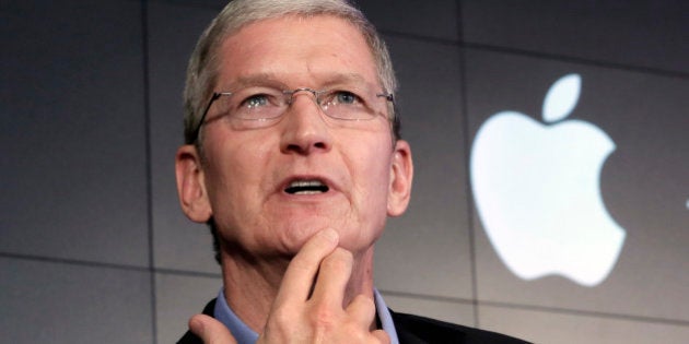 FILE - In this April 30, 2015, file photo, Apple CEO Tim Cook responds to a question during a news conference at IBM Watson headquarters, in New York. Apple has confirmed that itâs expecting an uncharacteristic decline in sales in the spring of 2016, amid signs of global economic weakness and overall slowing demand for new smartphones. So anticipation is building around Appleâs next iPhones, as investors and tech enthusiasts speculate over what might get the iconic Silicon Valley company back on the path to growth. (AP Photo/Richard Drew, File)