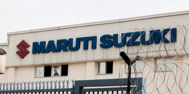 Security fencing is seen at the perimeter of Maruti Suzuki India Ltd's Manesar plant damaged by rioting workers near New Delhi, India, on Thursday, July 19, 2012. Indian authorities threatened to charge all 3,000 Maruti Suzuki India Ltd. union workers at a plant after a riot that the labor union says began when a supervisor insulted an employee because of his caste. Photographer: Sanjit Das/Bloomberg via Getty Images