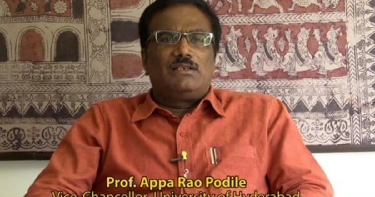 Embattled Hyderabad VC Appa Rao Podile Is In News Again, For Plagiarism ...