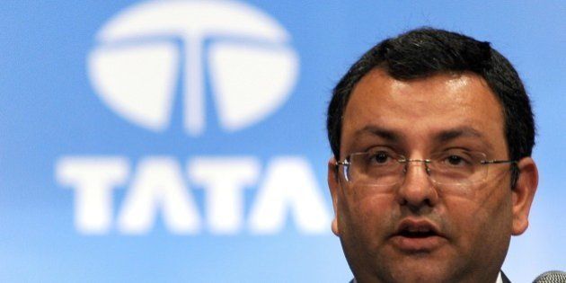 Tata Group chairman, Cyrus Mistry addresses the 10th Annual General Meeting of Tata Consultancy Services in Mumbai on June 27, 2013. India's biggest IT outsourcing firm, Tata Consultancy Services, popularly known as TCS and part of the steel-to-tea Tata conglomerate, counts blue-chip companies such as British Airways, Microsoft and Sony among its main clients. AFP PHOTO/ Indranil MUKHERJEE (Photo credit should read INDRANIL MUKHERJEE/AFP/Getty Images)