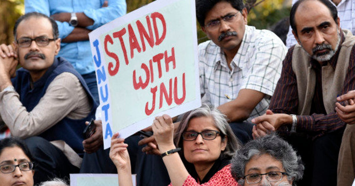 LG Najeeb Jung Disfavours Action Against Students Shouting Anti