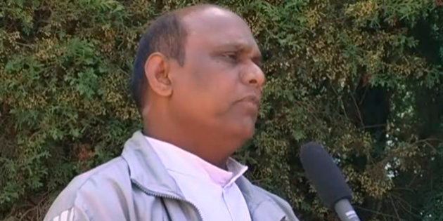 This image taken from television shows the Rev. Joseph Palanivel Jeyapaul speaking to a journalist in Ootacamund in southern India, Tuesday, April 6, 2010. Jeyapaul, charged with sexually assaulting a teenage parishioner in Minnesota, said Tuesday he would willingly leave his native India and try to clear his name in the courts if the United States tried to extradite him. (AP Photo/NDTV) INDIA OUT TV OUT NO SALES CREDIT MANDATORY